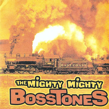 THE MIGHTY BOSSTONES/MADCAP "Split" 7" (Chunksaah) Clear Wax